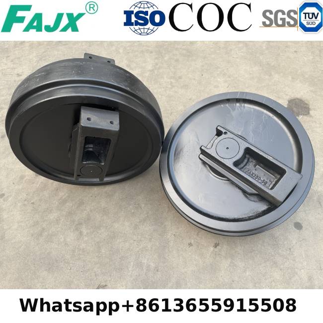 ZAX350 அகழ்வாராய்ச்சியின் செயலற்ற சக்கரத்திற்கு என்ன பொருள் பயன்படுத்தப்படுகிறது?
